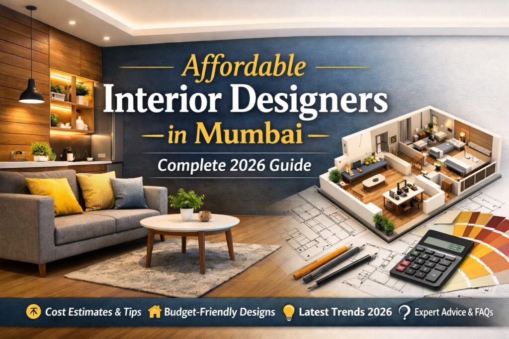 Affordable Interior Designers in Mumbai – Complete 2026 Guide.