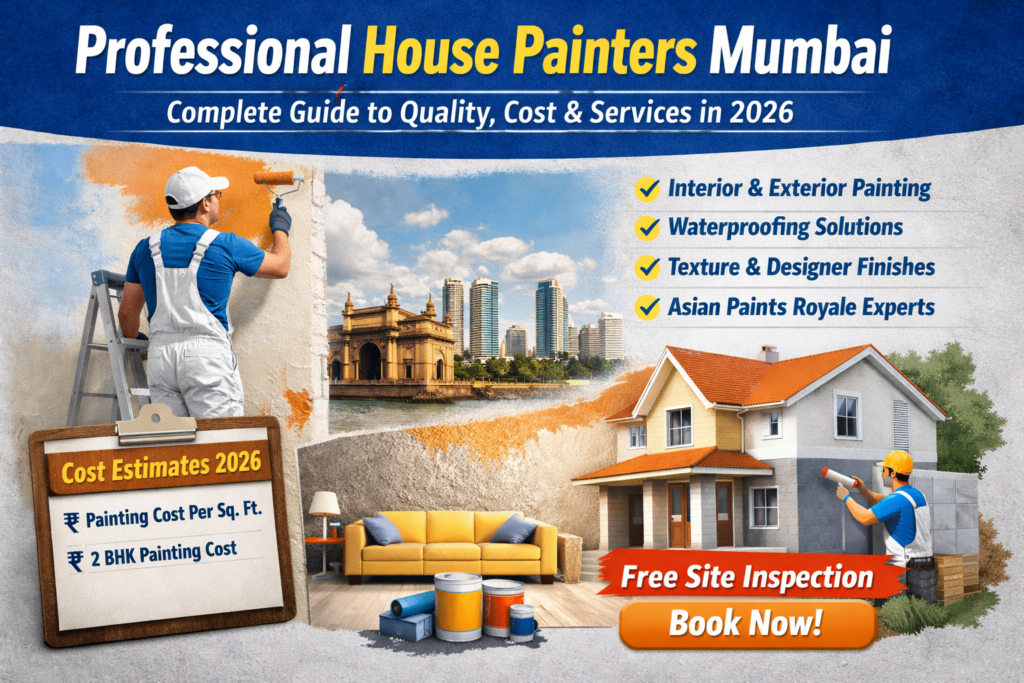 Professional House Painters in Mumbai.