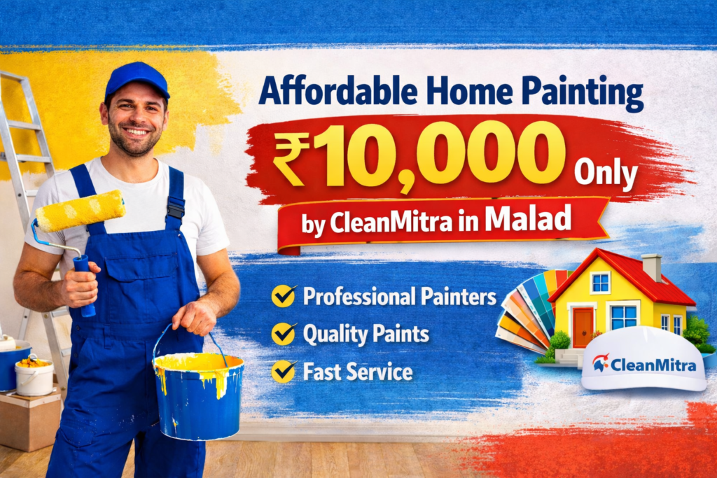 Affordable Home Painting Starts at Rs.10,000 in Malad.