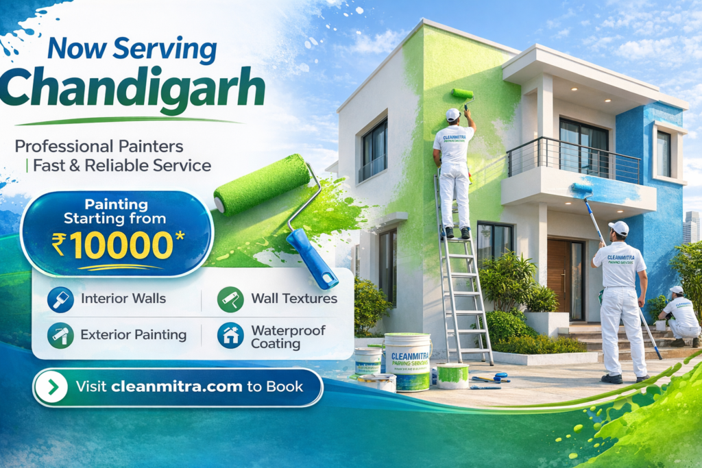 Expert Home Painting Services in Chandigarh – Starting at Rs. 10,000