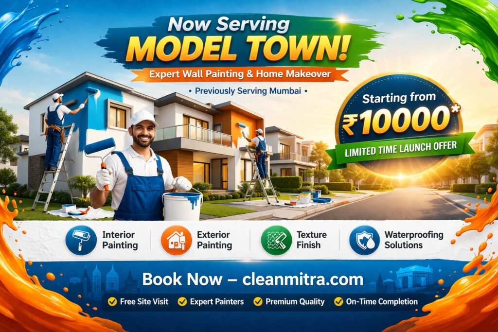 Best Home Painting Services in Model Town Starting at ₹10,000