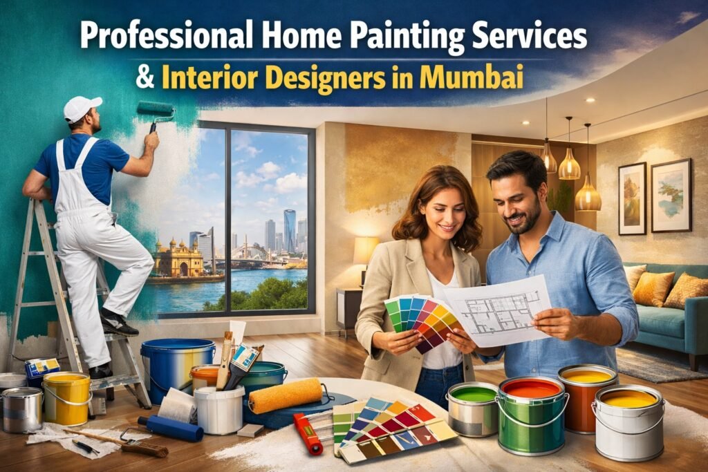 Professional Home Painting Services and Interior Designers in Mumbai.