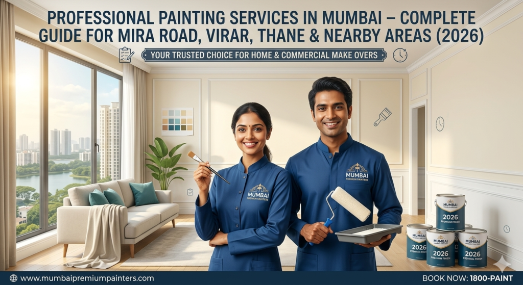 Professional Painting Services in Mumbai – Complete Guide for Mira Road, Virar, Thane & Nearby Areas (2026)