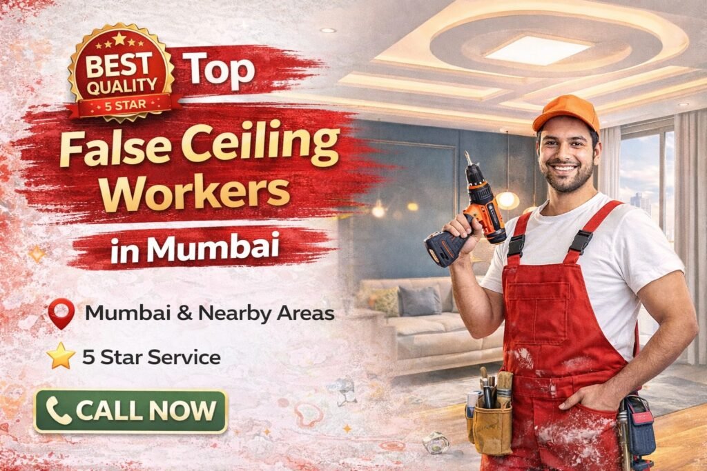 Top False Ceiling Workers in Mumbai Top False Ceiling Workers in Mumbai.