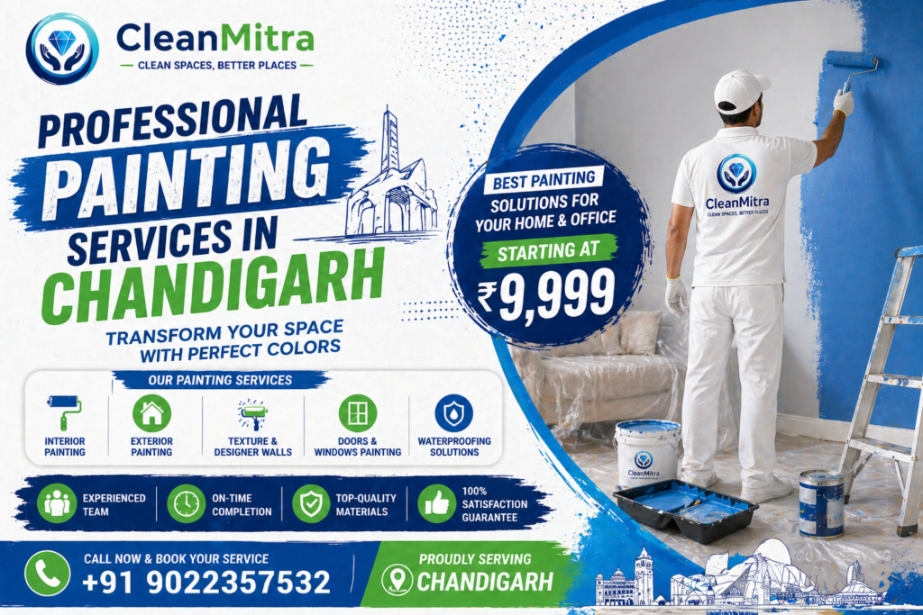 Professional Painting Services in Chandigarh for Offices and Home