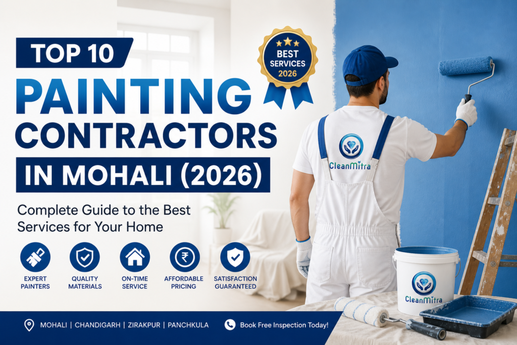 Top 10 Painting Contractors in Mohali (2026) – Complete Guide to the Best Services for Your Home
