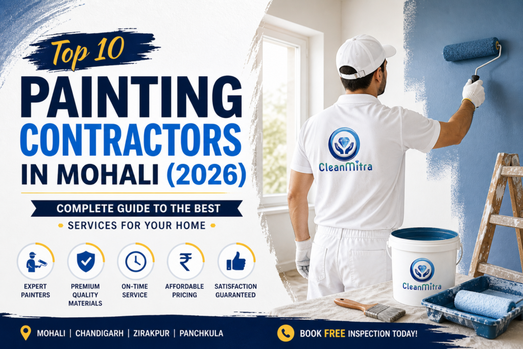 Top 10 Painting Contractors in Mohali (2026) – Complete Guide to the Best Services for Your Home