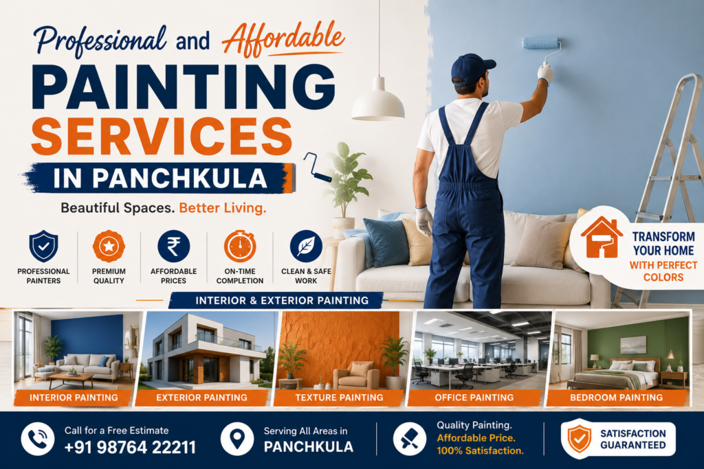 image for this title Professional and Affordable Painting services in Panchkula