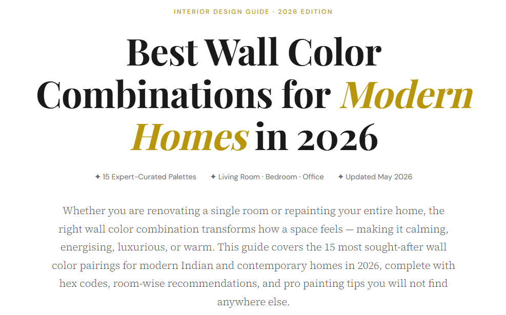 best wall color