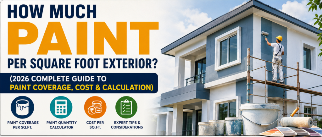 Exterior Paint Coverage, Cost & Calculation