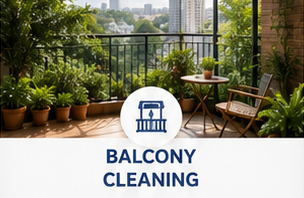 balcony cleaning