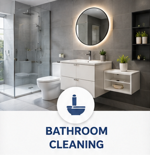 bathroom cleaning