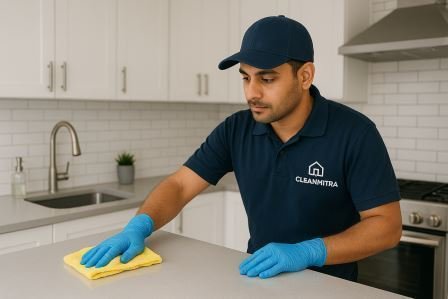 kitchen cleaning