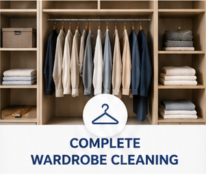 complete wardrobe cleaning