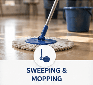 sweeping & mopping