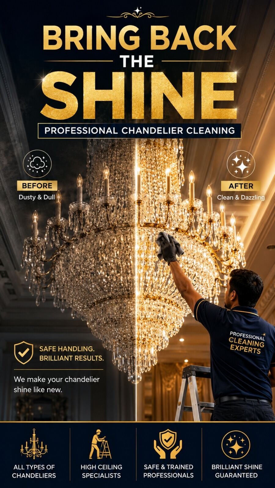 Cleanmitra-Chandelier-cleaning